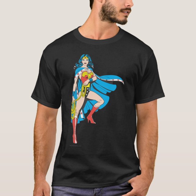 Camiseta Wonder Woman Cape (Frente)