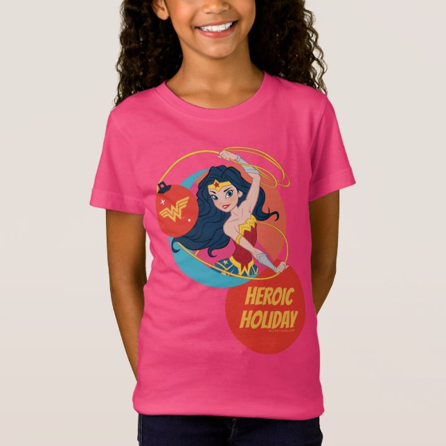Camiseta Wonder Wonder Holiday Bauble (Frente)
