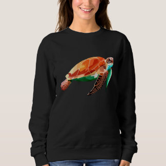 Camiseta Wonderful Turtle Floating Underwater Graphic