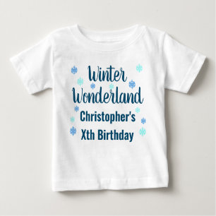 Camiseta Wonderland Birthday Baby T Shirt