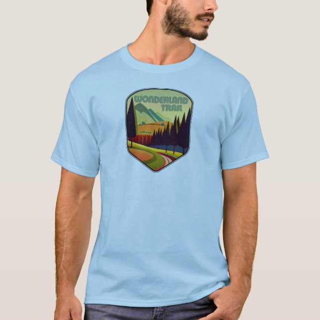 Camiseta Wonderland Trail Cores (Frente)