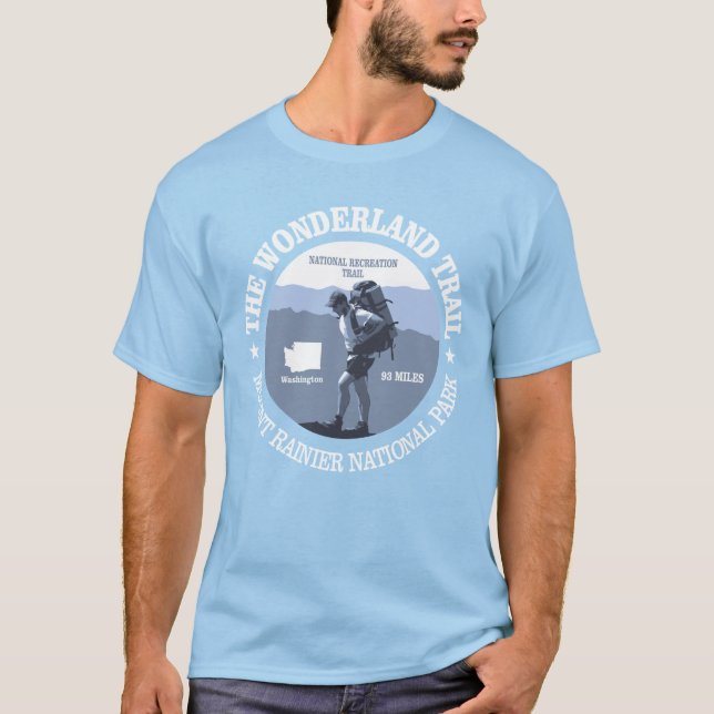Camiseta Wonderland Trail (rd) (Frente)