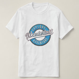 Camiseta Wonderlust Explorar Aventura