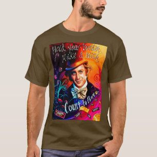 Camiseta Wonka e chocolate fanart