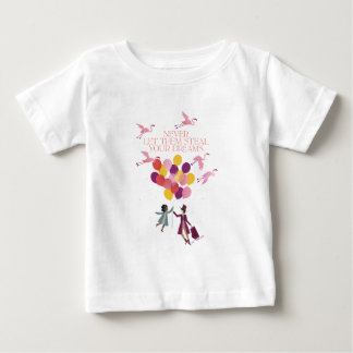 Camiseta Wonka "Nunca Deixe Que Roubem Seus Sonhos"
