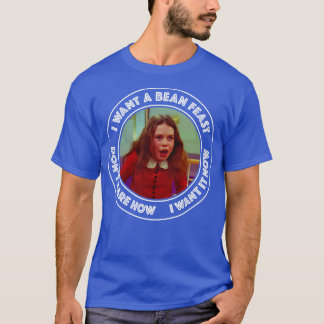 Camiseta Wonka Veruca Salt I want a Bean Banquete