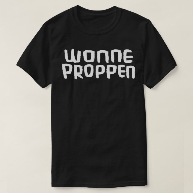 Camiseta Wonneproppen para o pacote de alegria Bebê palavra (Frente do Design)