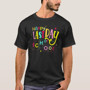 Camiseta Woo Hoo Happy, Ensino de Verão do último dia