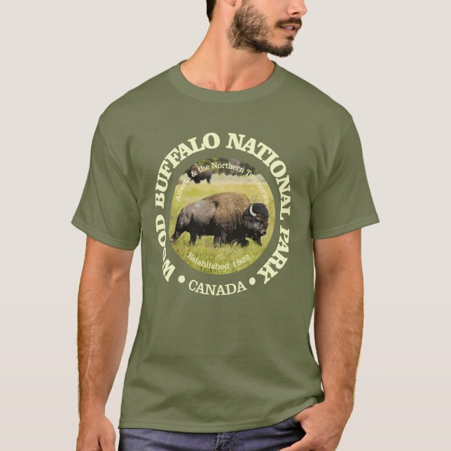 Camiseta Wood Buffalo NP (Frente)