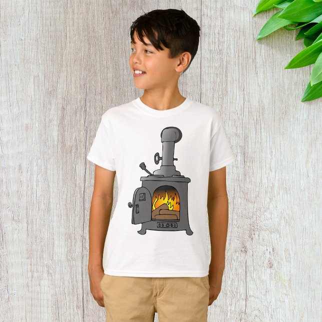 Camiseta Wood Burner Stove (Criador carregado)
