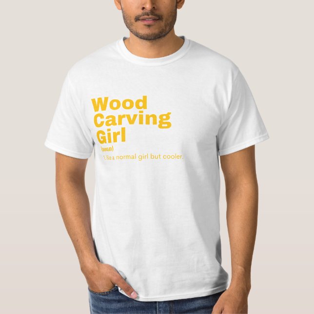 Camiseta Wood Carving (Frente)