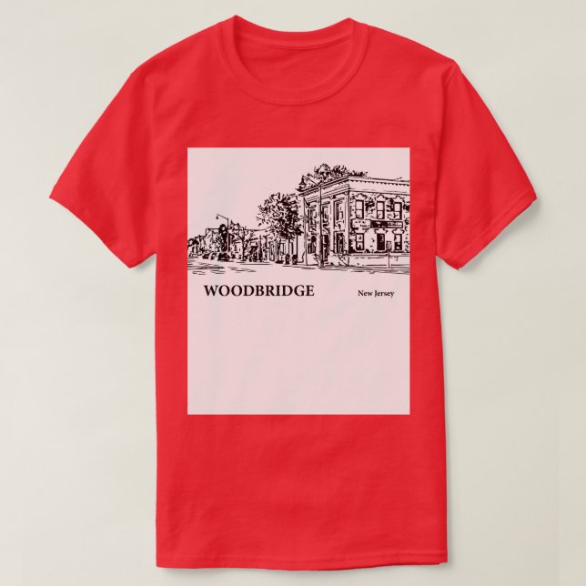 Camiseta Woodbridge New Jersey 3 (Frente do Design)