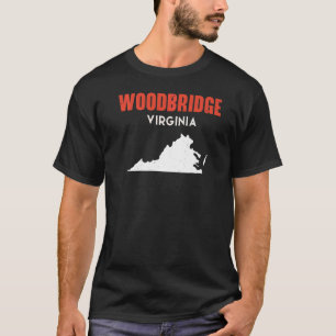 Camiseta Woodbridge Virginia EUA Estado América Viagem Virg