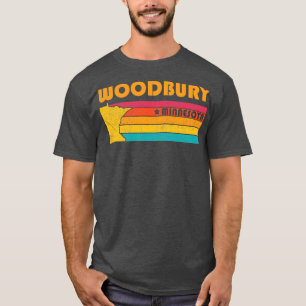 Camiseta Woodbury Minnesota Vintage - Souvenir Afetado