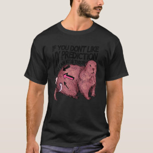 Camiseta Woodchuck Happy Groundhog Day
