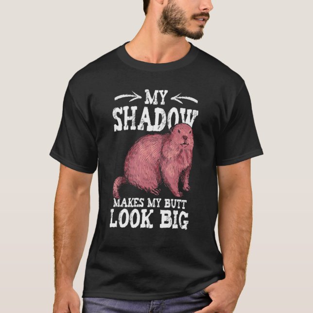 Camiseta Woodchuck Shadow Groundhog Day (Frente)