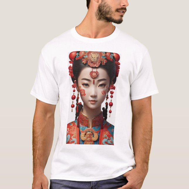 Camiseta Wooden Art (Frente)