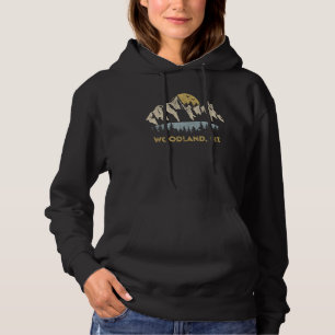 Camiseta Woodland Michigan Mountain Sunset Sunrise MI