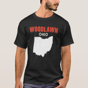Camiseta Woodlawn Ohio EUA Estado Americano Viagem Ohioan