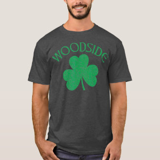 Camiseta Woodside Queens NY Irish Shamrock aflita