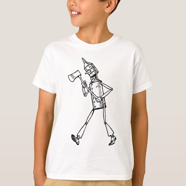 Camiseta Woodsman da lata (Frente)