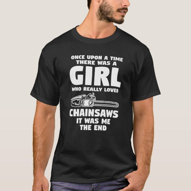 Camiseta Woodworker Woodworking Chainsaw Premium (Frente)