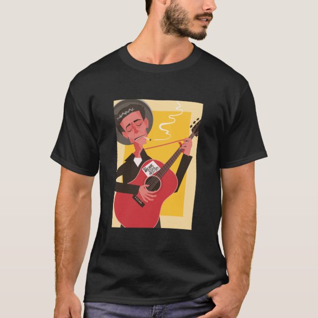 Camiseta Woody Guthrie Classic  (Frente)