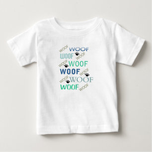Camiseta WOOF por todo o Toddler Tee