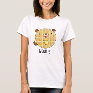 Camiseta Woofles Funny Doggy Waffle Pun