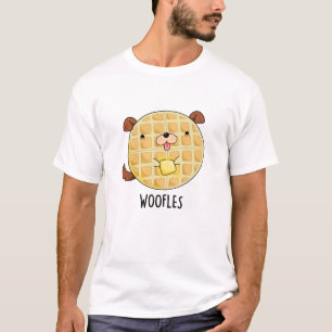 Camiseta Woofles Funny Doggy Waffle Pun