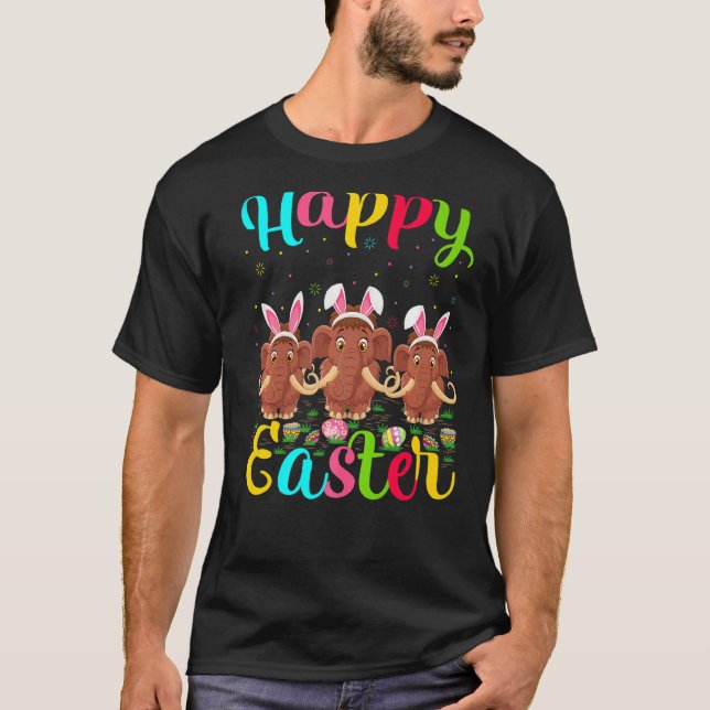 Camiseta Woolny Engraçado Páscoa de Ovo Felz pascoa (Frente)