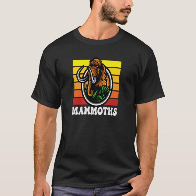 Camiseta Wooly Mammoth Sunset (Frente)