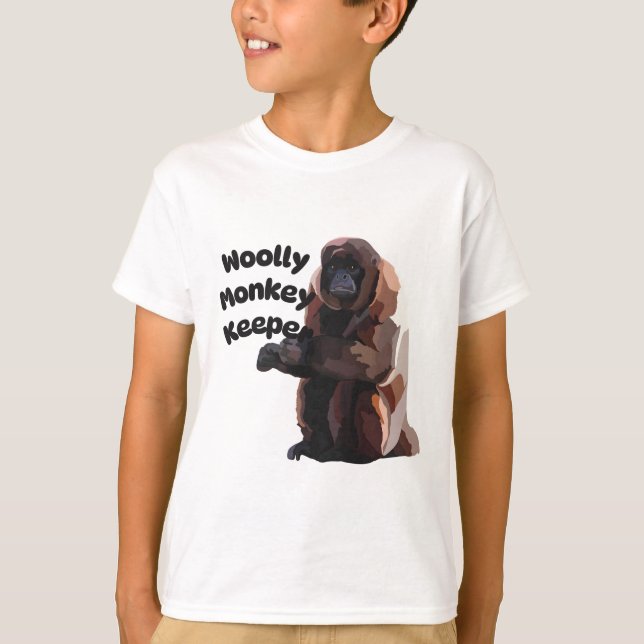 Camiseta Wooly Monkey Keeper (Frente)