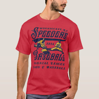 Camiseta Woonsocket Speeders - Rhode Island - Vintage Defun