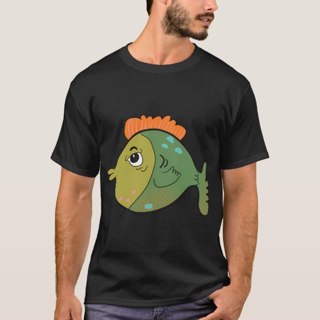 Camiseta Wooples o Peixe Tropical (Frente)