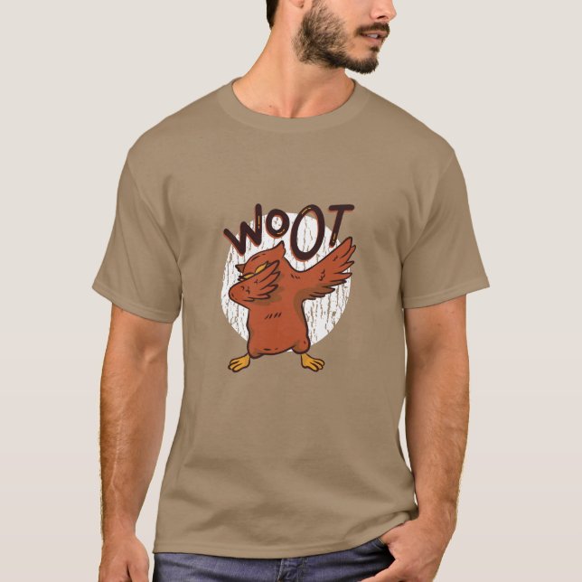 Camiseta Woot Owl (Frente)