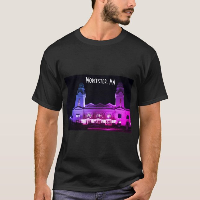 Camiseta Worcester, Arquitetura de Artes MÃE Beaux (Frente)