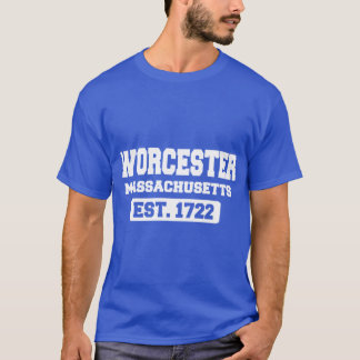 Camiseta Worcester Massachusetts Est 1722