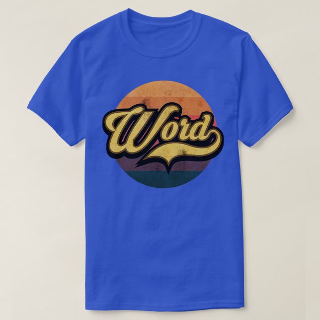 Camiseta Word 1 (Frente do Design)