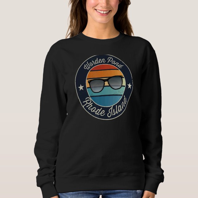 Camiseta Worden Pond Rhode Island Souvenir (Frente)