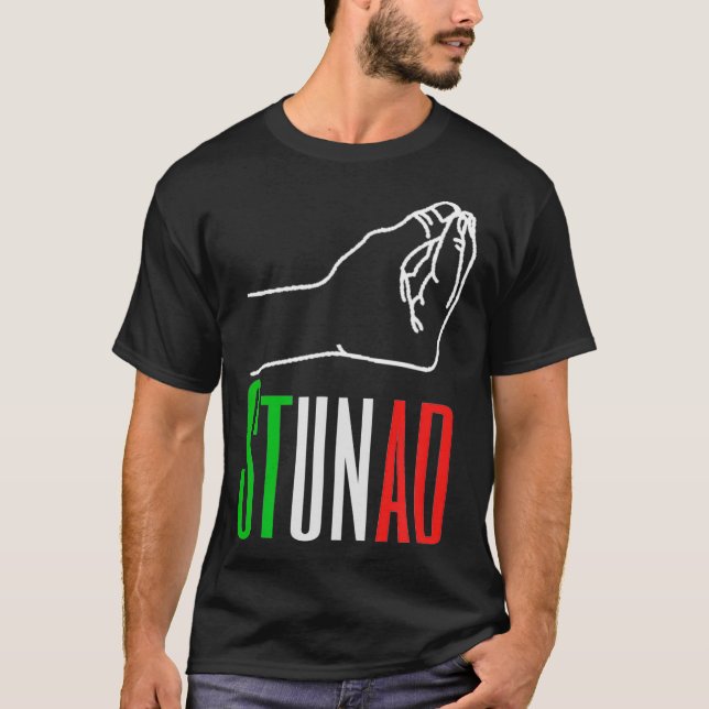 Camiseta Words in Italian Stunad Italian Funny Italy Gift (Frente)