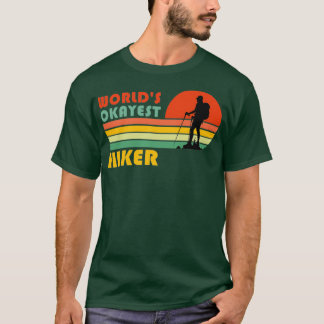 Camiseta Words Okayest Hiker Funny Hiking Retro Vintage Gi