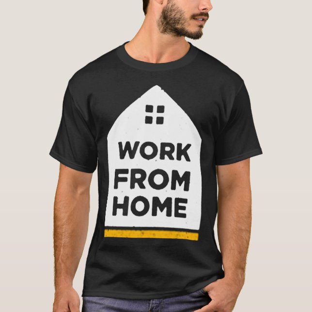 Camiseta Work from home (Frente)
