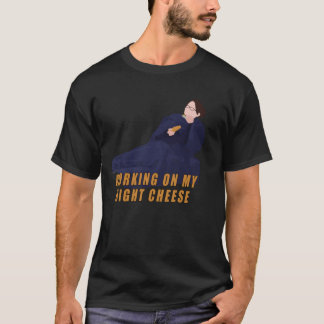 Camiseta Working night cheese gift gift friends