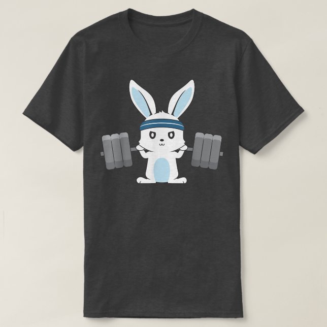 Camiseta Workout Bunny Gym Lover 1402 (Frente do Design)