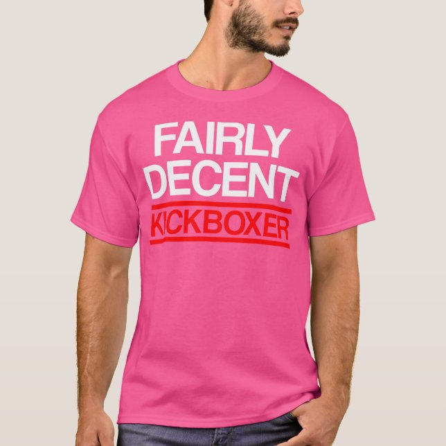 Camiseta Workout de Boxing Decent Kick (Frente)