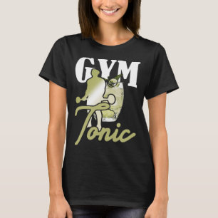 Camiseta Workout de Elevação de Peso Tônico em Gym