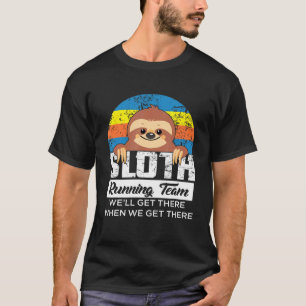 Camiseta Workout de Executante de Equipe em Execução na Lar