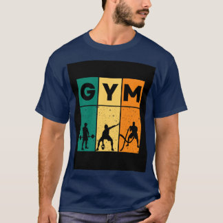 Camiseta Workout de Gym Retroativo