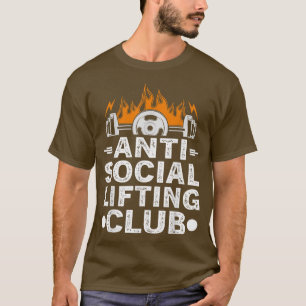 Camiseta Workout de Malhação do Clube Anti-Lifting Social G